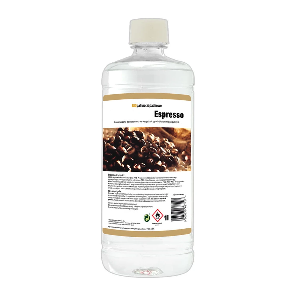 Bio-ethanol 1L espresso aroma